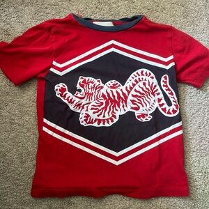 Gucci tiger shirt boys 5 red white and blue